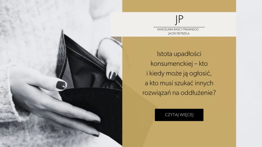 Historie ludzi, którzy przeszli upadłość konsumencką i ich trudne wybory